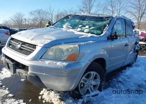 2005 Honda Pilot Ex-L z USA, uszkodzony, nr VIN 2HKYF18665H521234
